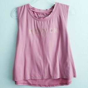 Peloton Cropped Athletic Tank Top